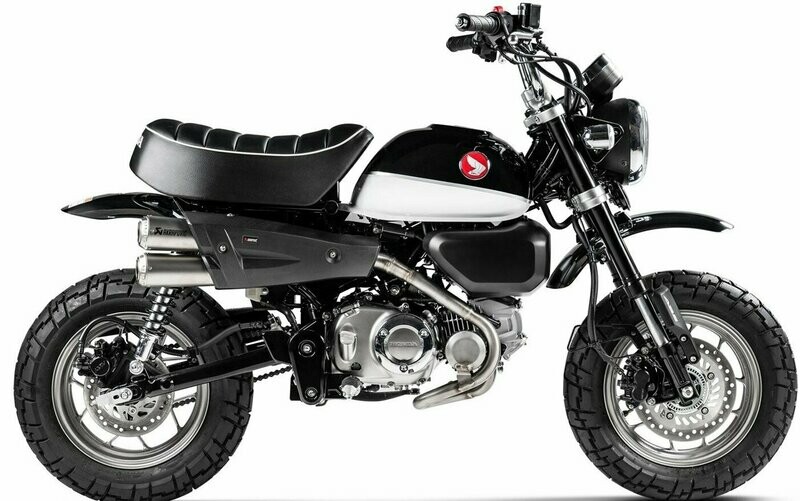 Slip on titanium Honda Monkey 125 AKRAPOVIC