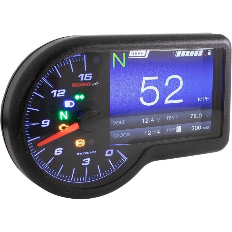 Compteur Koso RX-3 avec faisceau spécifique