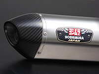 Echappement Yoshimura R-77S Cyclone export spec, Finition: acier inoxydable, extrémité en carbone