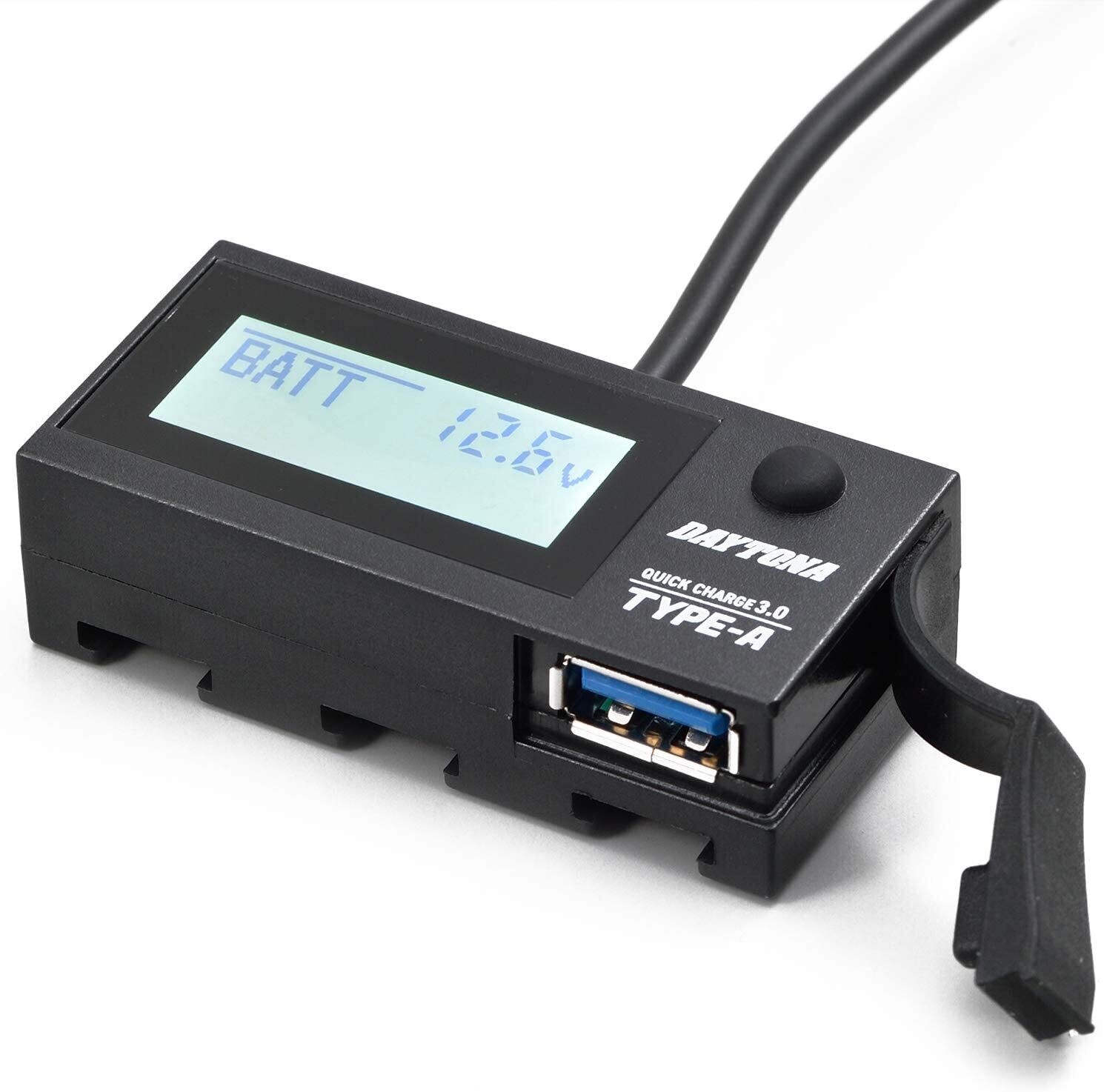 Chargeur USB et  voltmètre Daytona