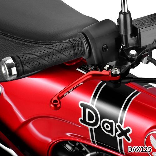 Levier de frein Zeta  4 doigts noir ou rouge