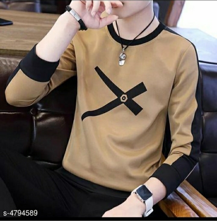 myhra trendy cotton blend slim fit solid shirts