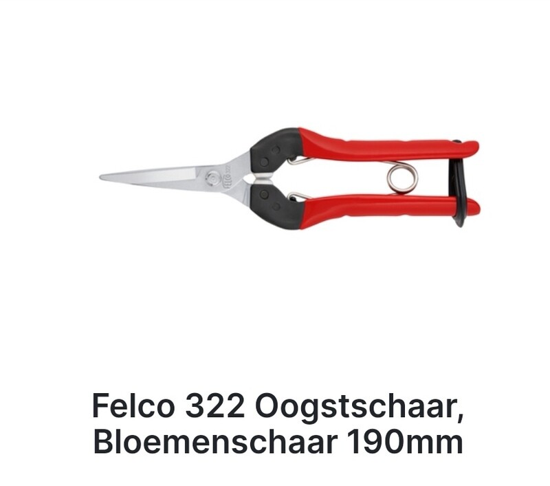 Felco 322 oogstschaar/bloemenschaar