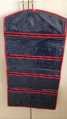 ORGANIZADOR CON GANCHO GRANDE EN TELA DE JEANS
