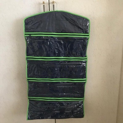 ORGANIZADOR CON GANCHO GRANDE EN TELA DE JEANS