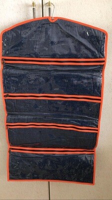ORGANIZADOR CON GANCHO GRANDE EN TELA DE JEANS