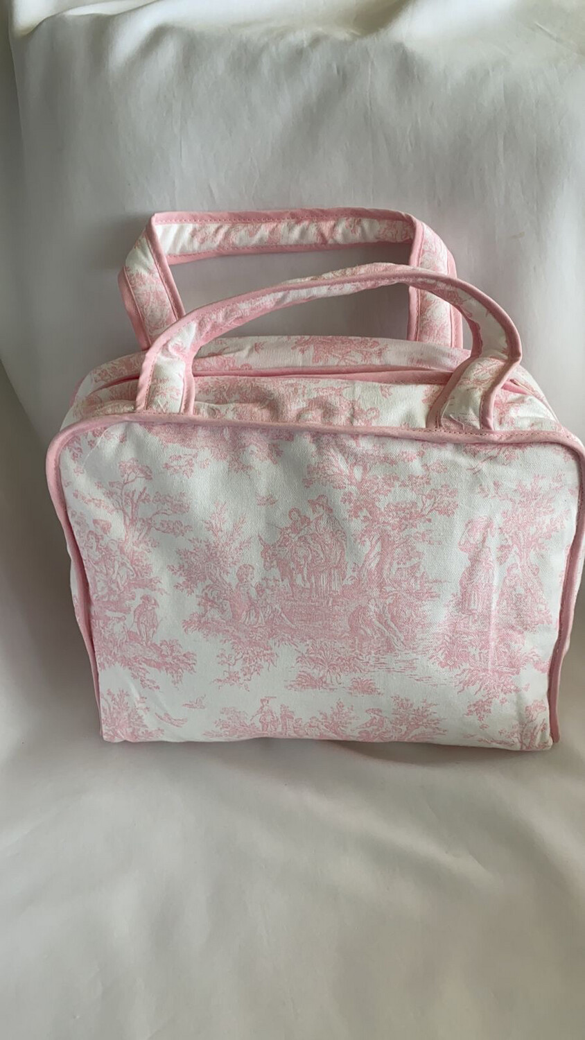 MALETIN EN TELA ESTAMPADA