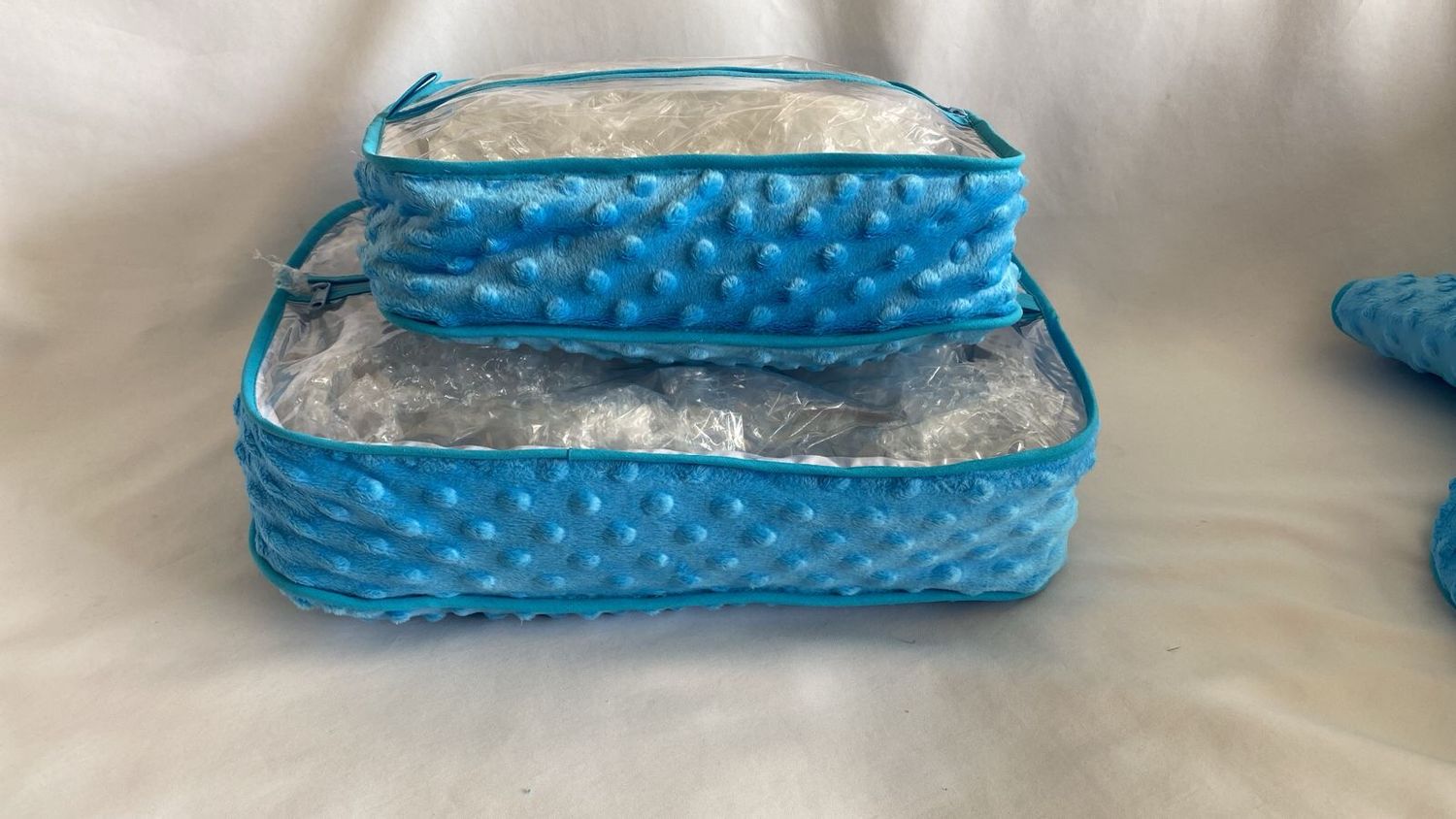 SET DE 2 PIEZAS EN TELA ESTAMPADA