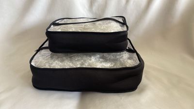 SET DE 2 PIEZAS EN TELA ESTAMPADA