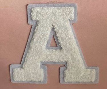 PERSONALIZACION LETRA CHENILLE
