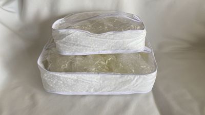 SET DE 2 PIEZAS EN TELA ESTAMPADA