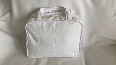 MALETIN EN TELA ESTAMPADA