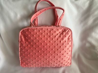 MALETIN EN TELA ESTAMPADA