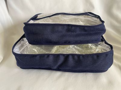 SET DE 2 PIEZAS EN TELA ESTAMPADA