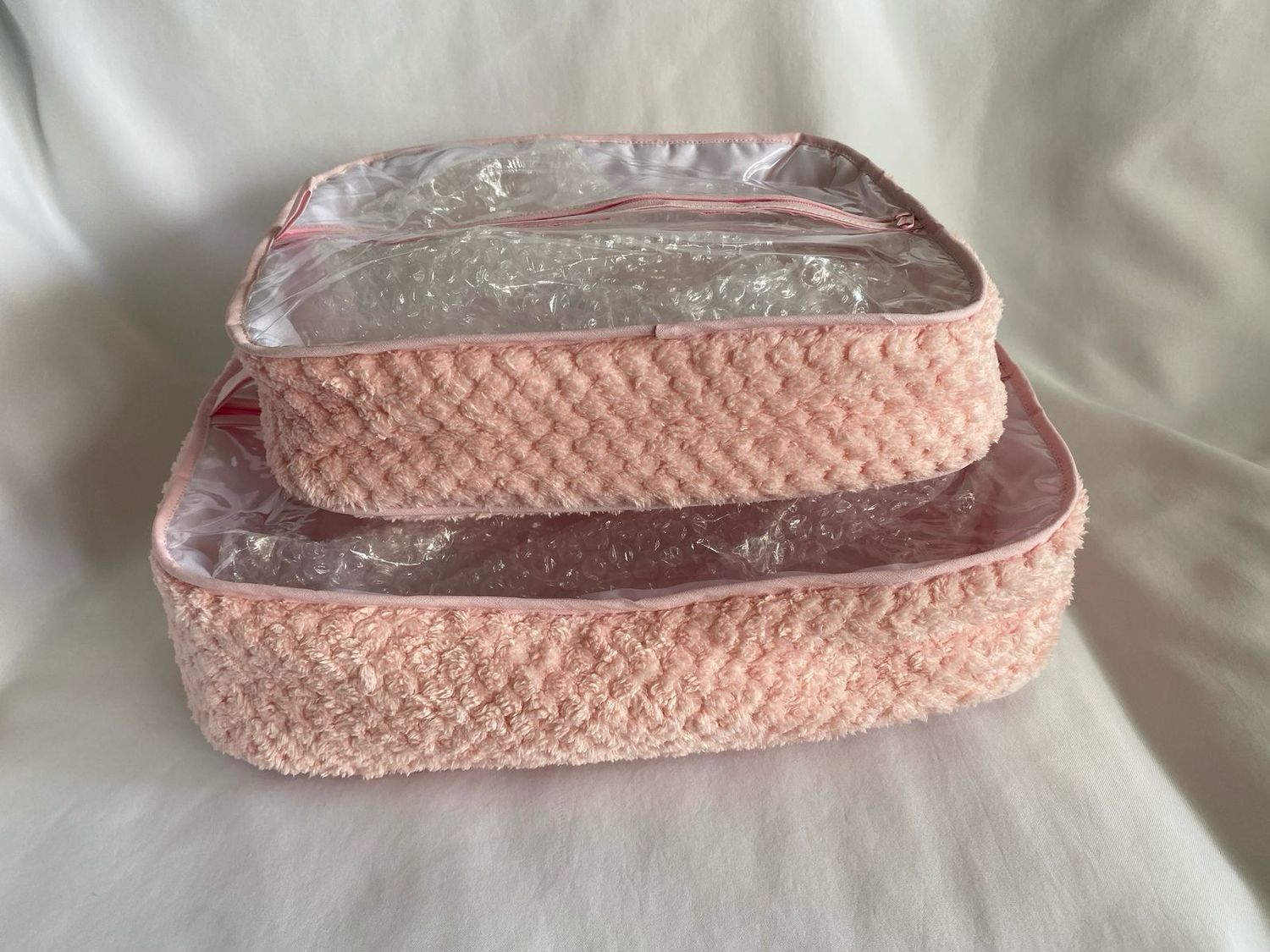 SET DE 2 PIEZAS EN TELA ESTAMPADA