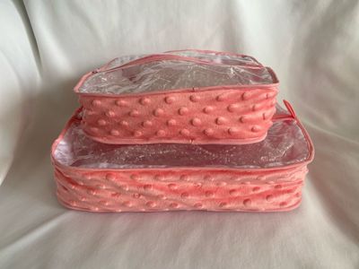 SET DE 2 PIEZAS EN TELA ESTAMPADA