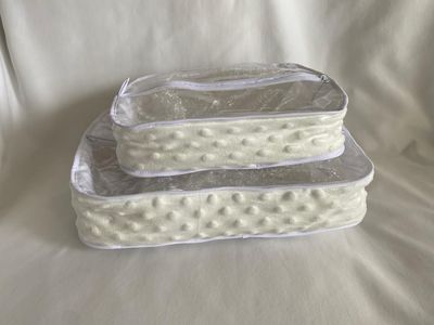SET DE 2 PIEZAS EN TELA ESTAMPADA