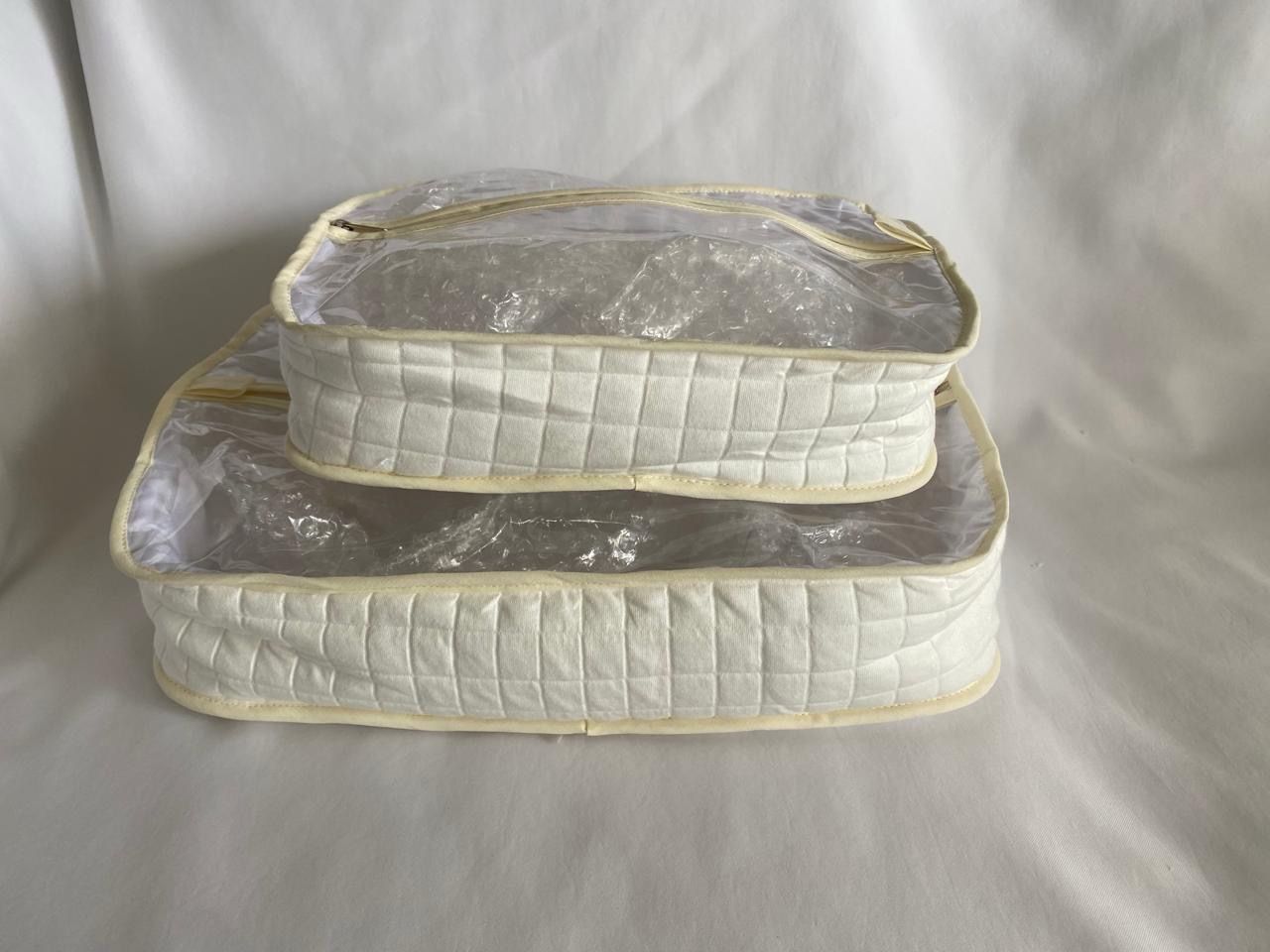 SET DE 2 PIEZAS EN TELA ESTAMPADA