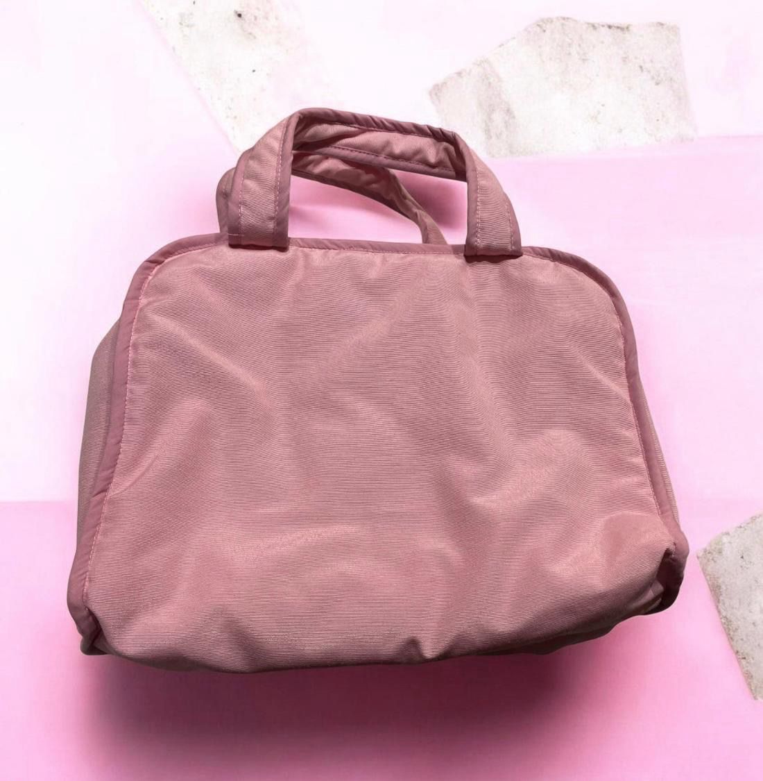 Maletin TELA ESTAMPADA ROSADO PINK