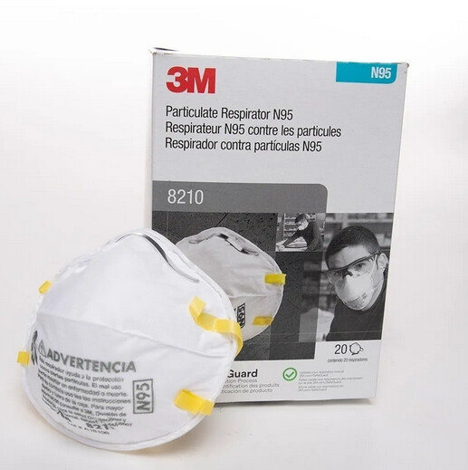 Máscara 3m N95 100 Piezas De Mascarilla Facial Desechable