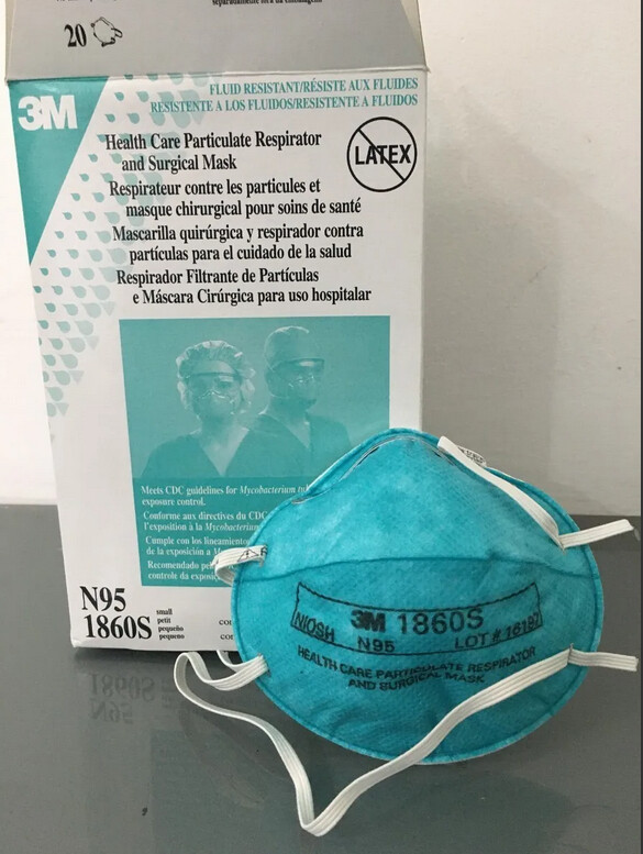 Mascarilla 3m N95 1860s - 20 Unidades (Despacho en toda Guatemala)
