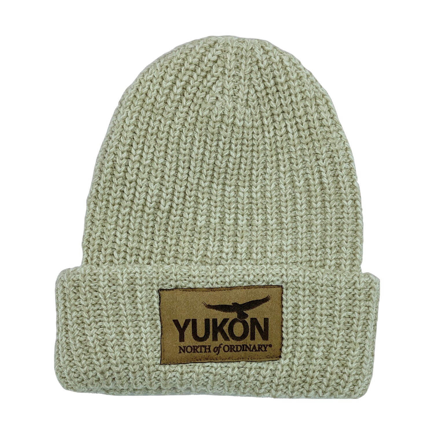 Knitted Chunky YNO Toque - Oatmeal