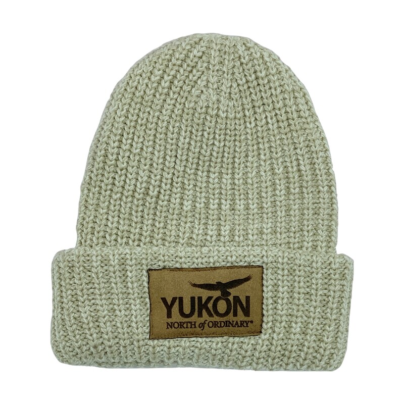 Knitted Chunky YNO Toque - Oatmeal