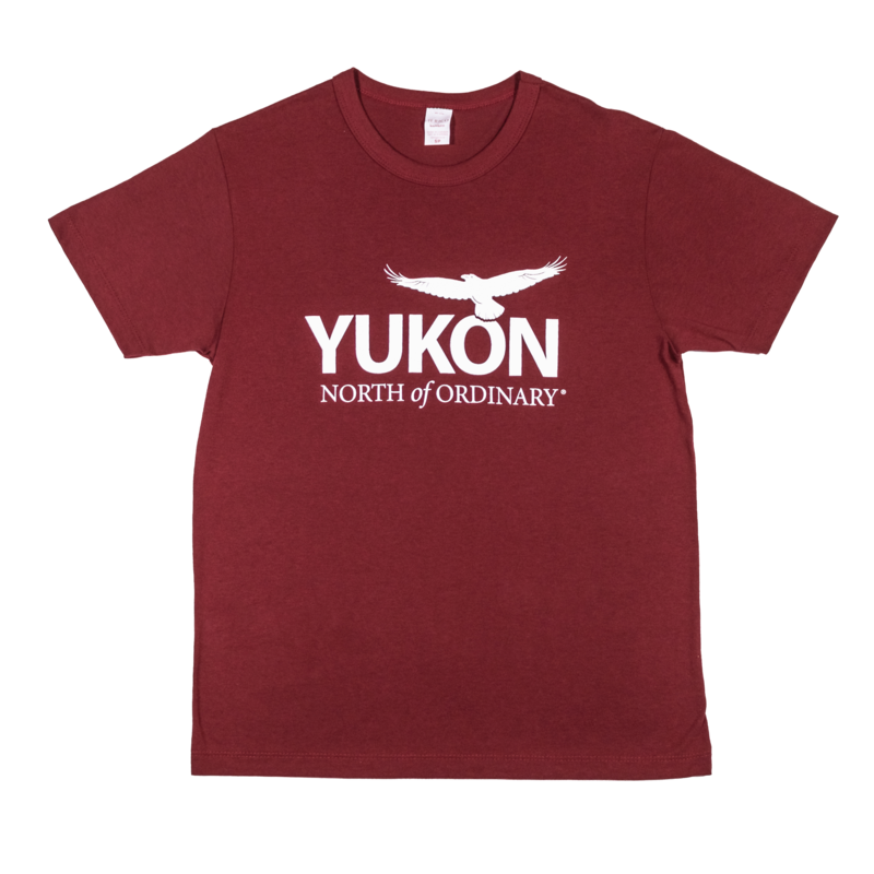 Unisex Cotton YNO T-Shirt - Burgundy Wine