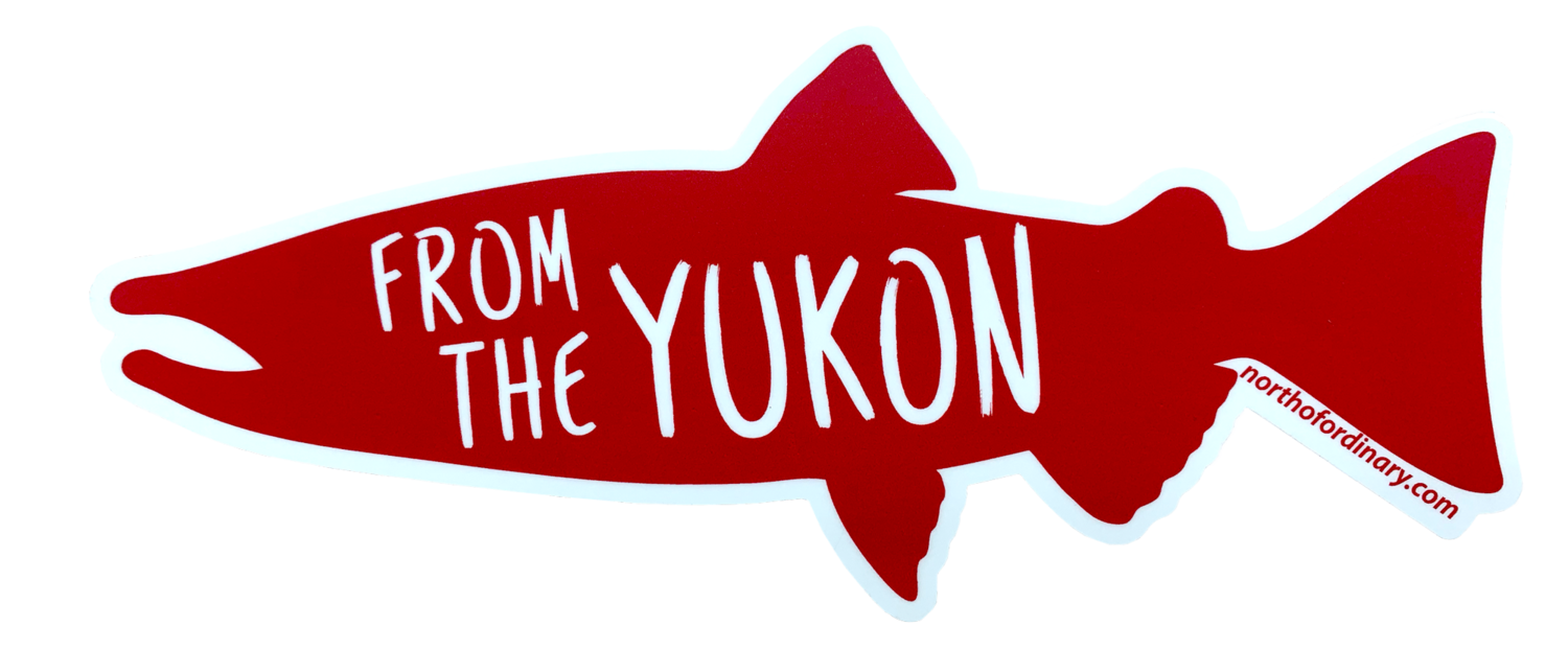Salmon Sticker - Small