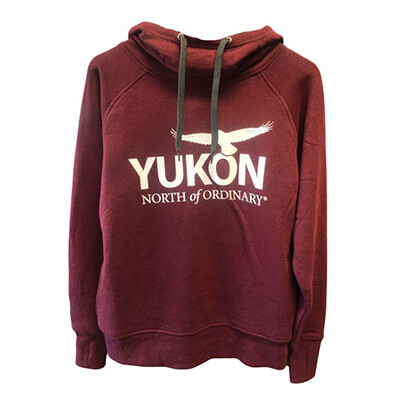 Women's Funnel YNO Hoodie - Burgundy Wine
