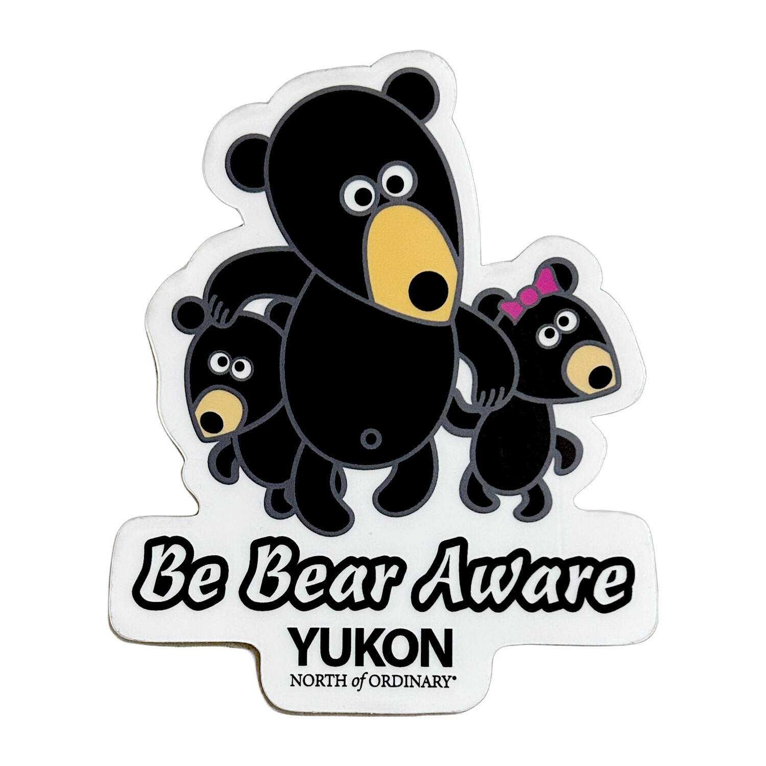 Bear Aware Sticker - Small
