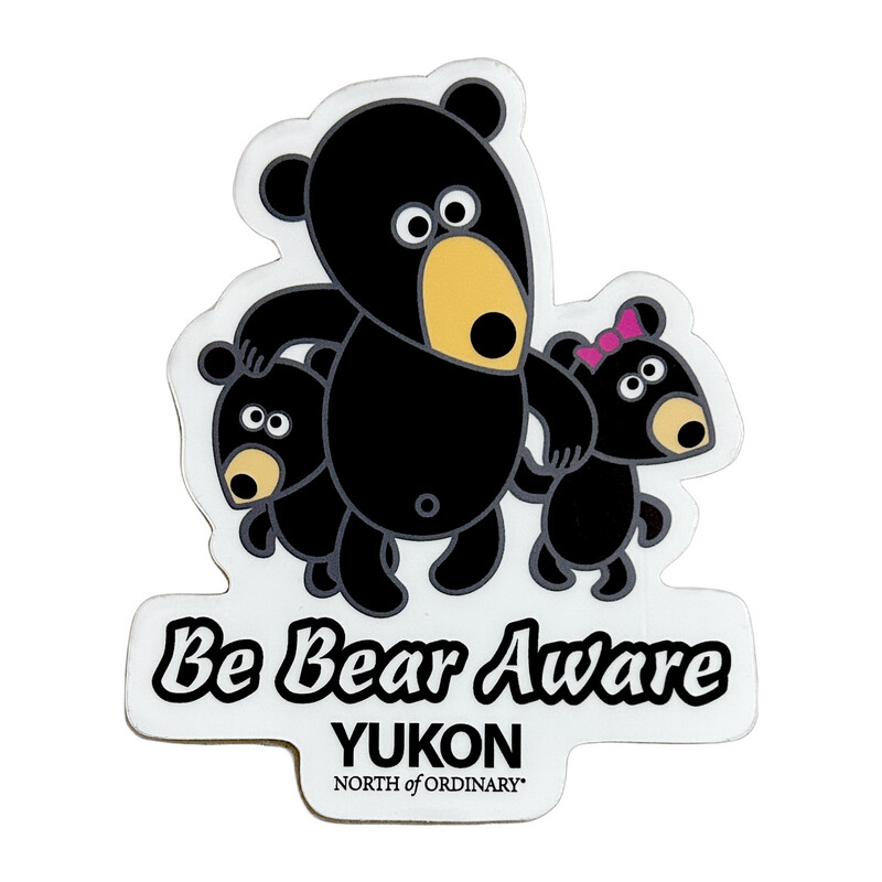 Bear Aware Sticker - Small