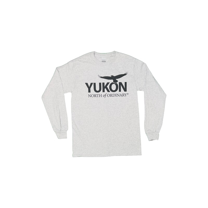 Unisex Crew Neck Long Sleeve T-Shirt - Sports Grey