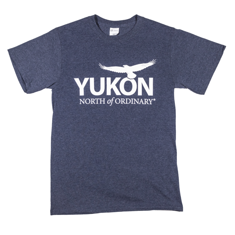Unisex Cotton YNO T-Shirt - Heather Blue