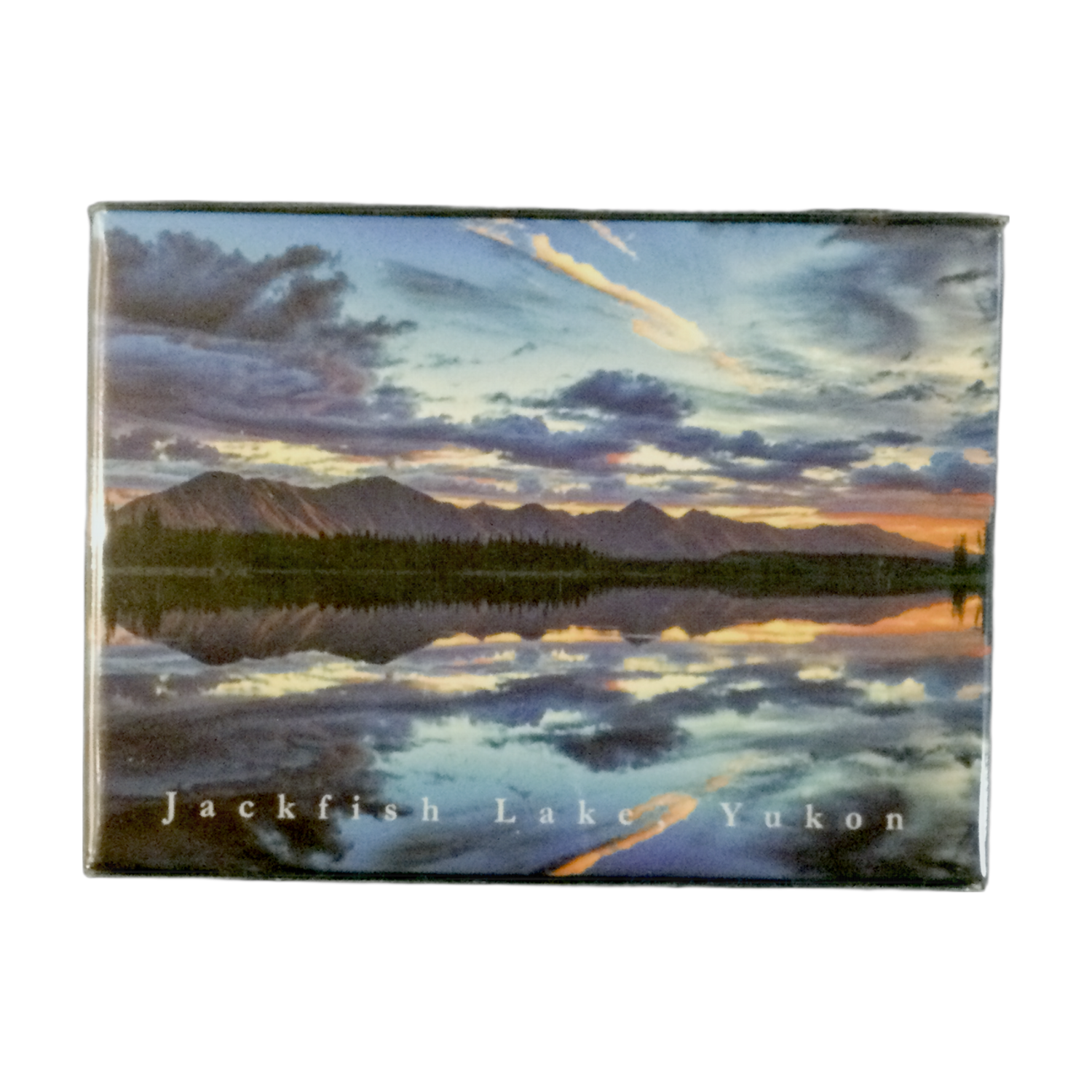 Scenery Jack Fish Lake Magnet
