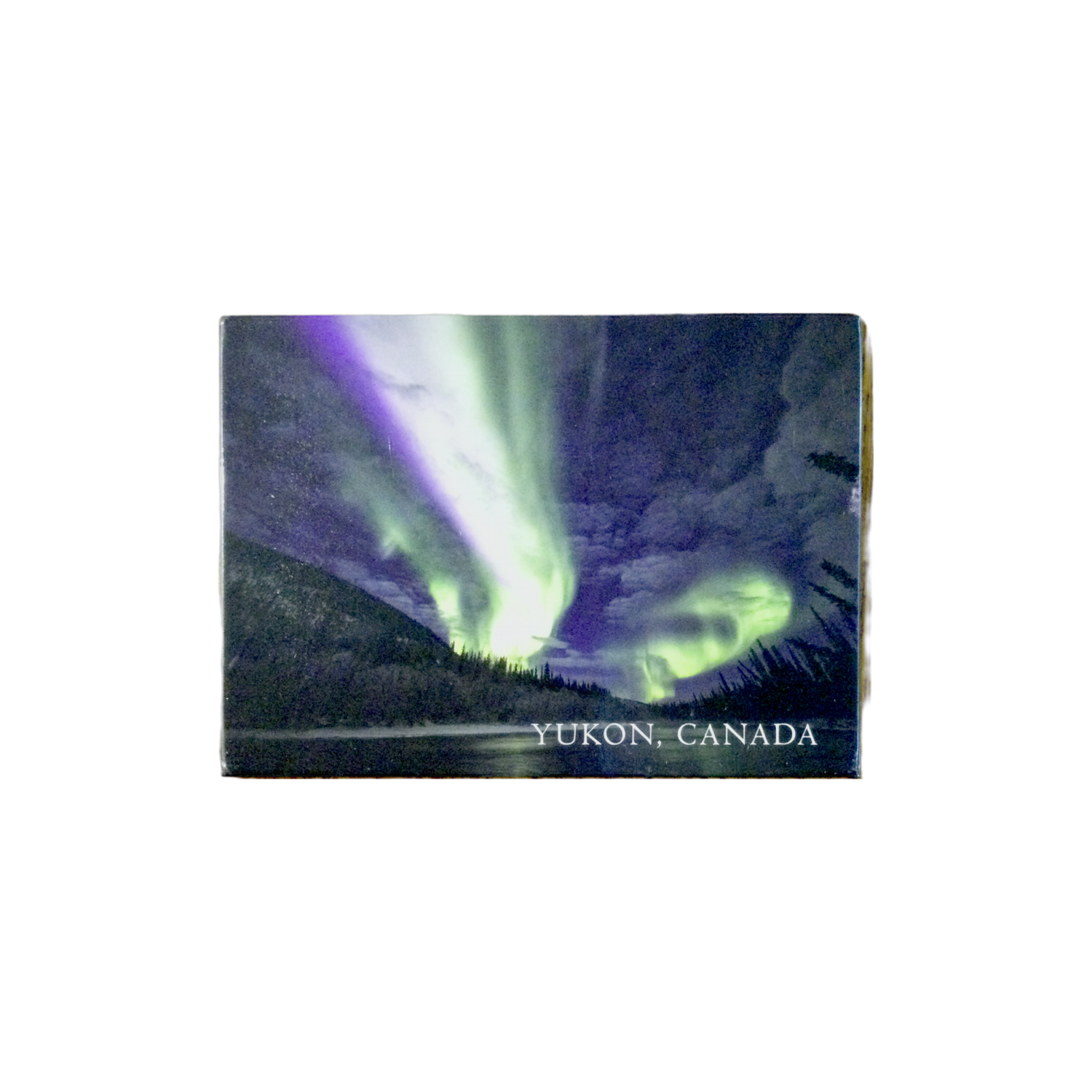 Scenery Aurora Fishing Branch Magnet