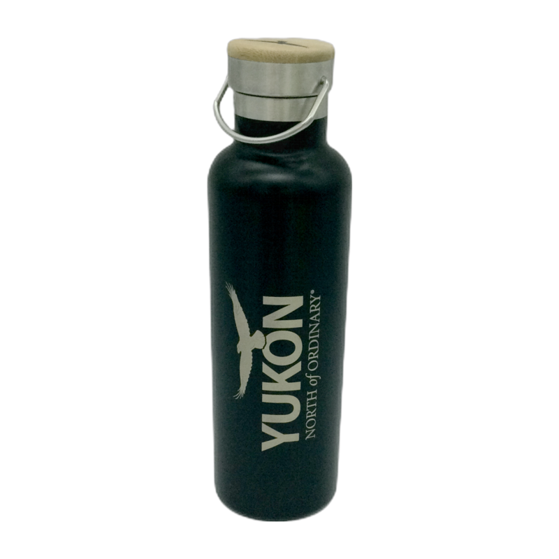 Steel YNO Water Bottle - Black