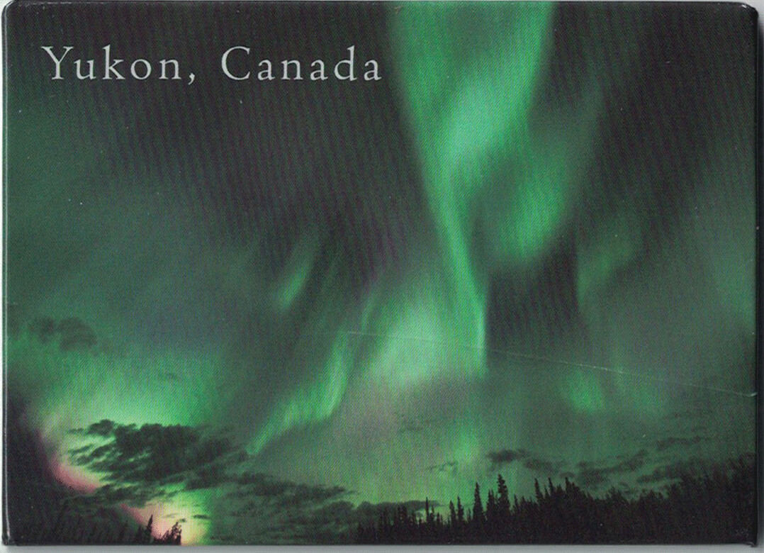 Scenery Aurora Yukon Magnet