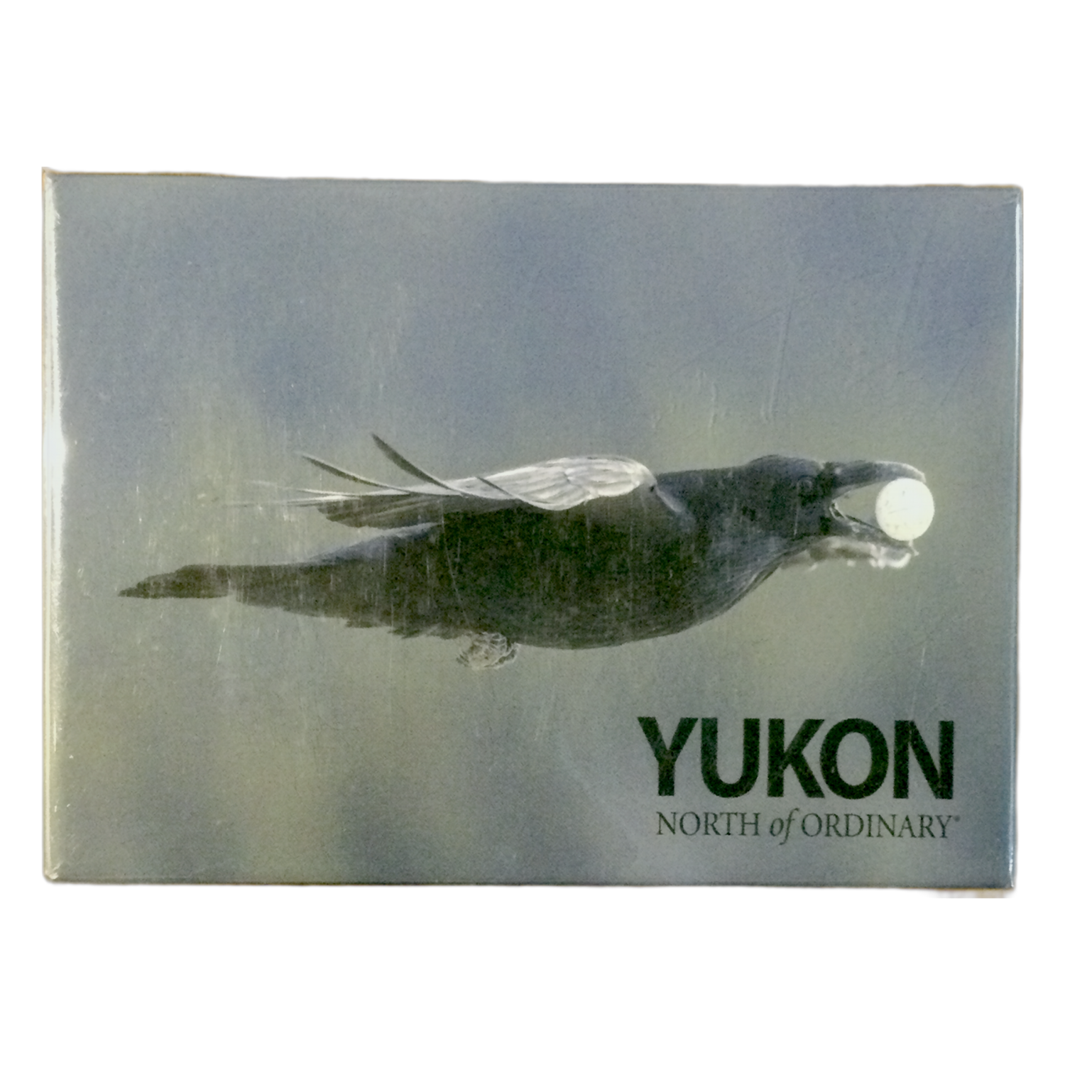 Scenery Raven Golf Ball Magnet