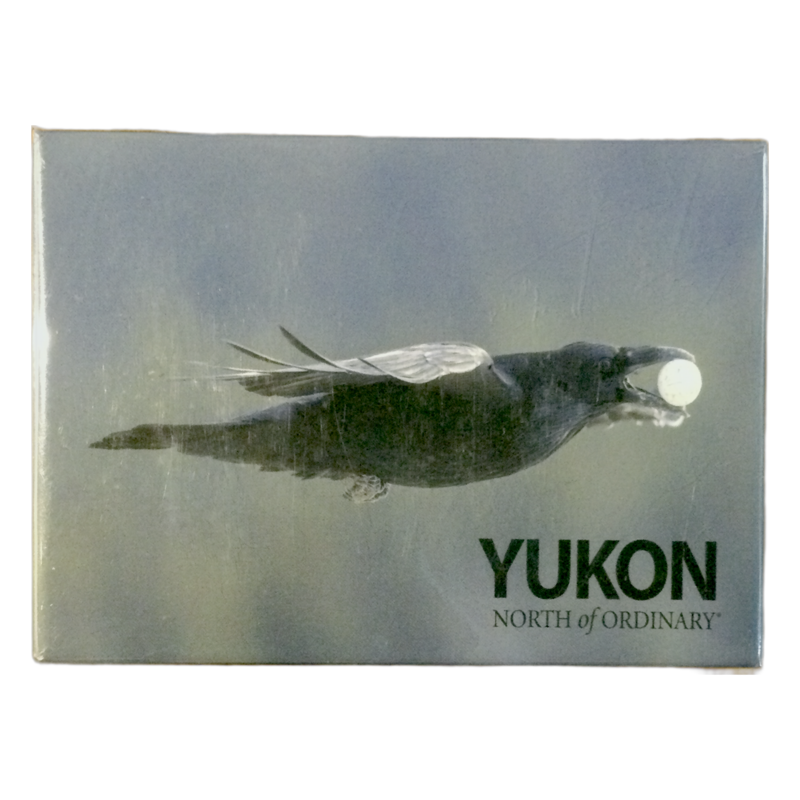 Scenery Raven Golf Ball Magnet
