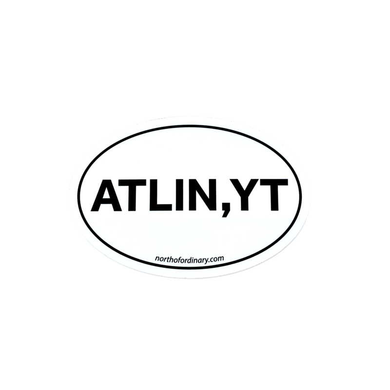 Atlin, YT Sticker - Large