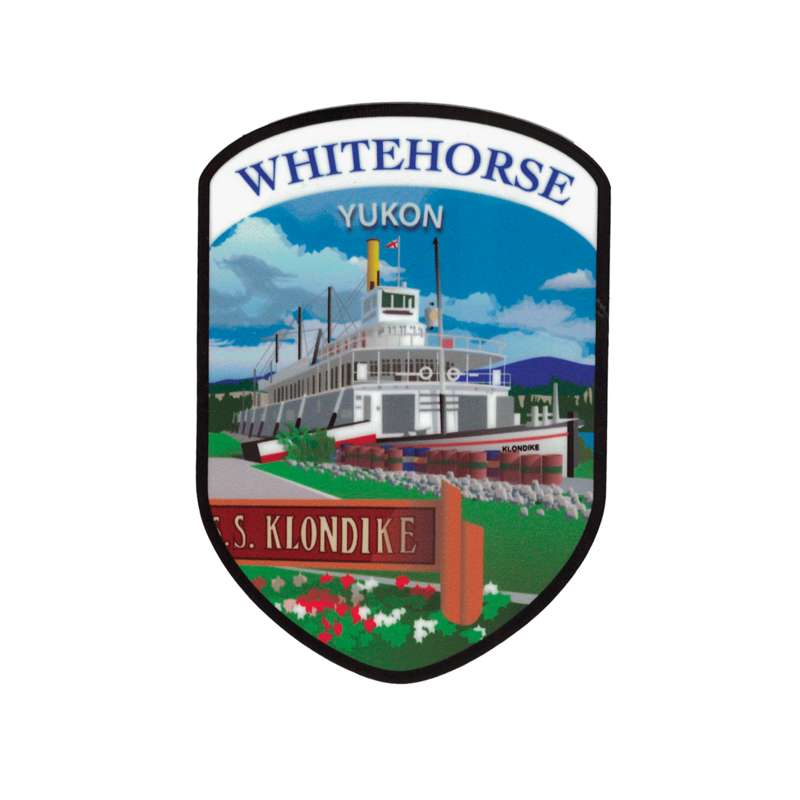 Community Whitehorse Horse Sticker - Small