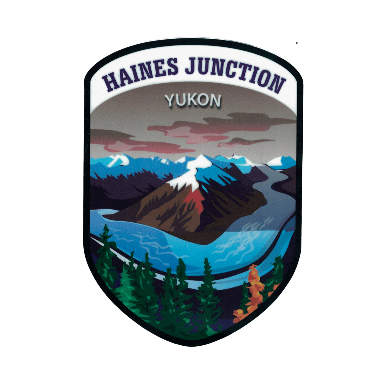 Community Haines Junction Sticker - Large