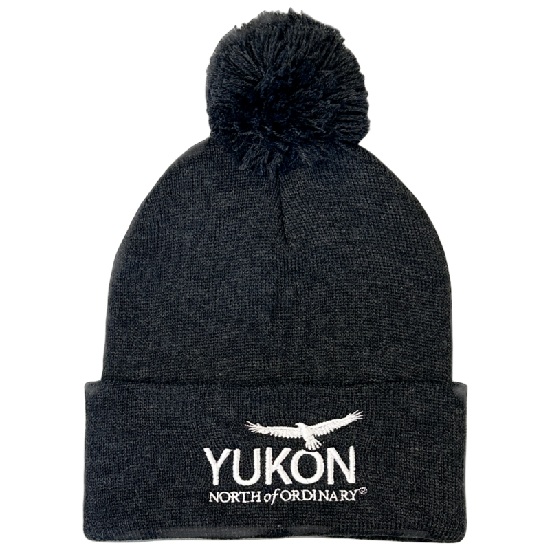 Cuff Pom Pom YNO Toque - Charcoal