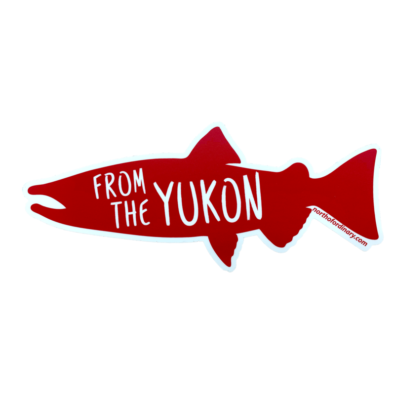 Salmon Sticker - Large