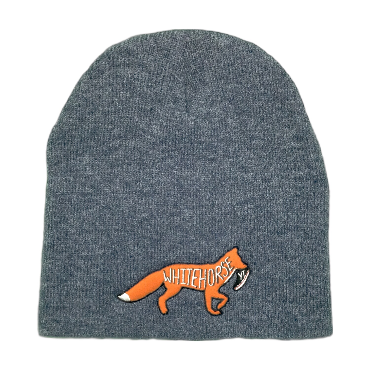 Beanie Fox&amp;Shoe Toque - Heather Blue