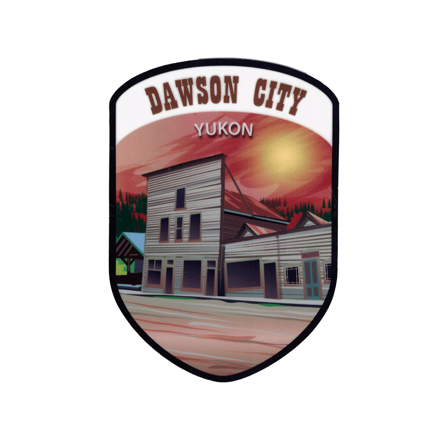 Community Dawson City Sticker - Small