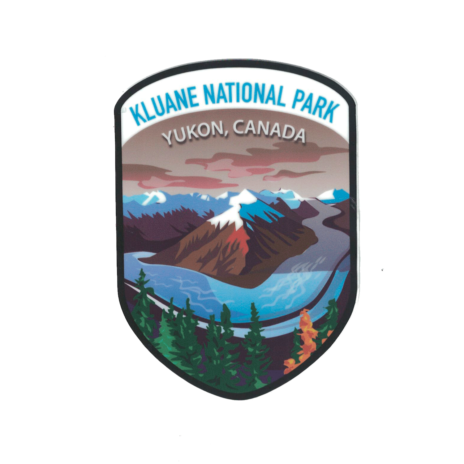 Community Kluane National Park Sticker - Small