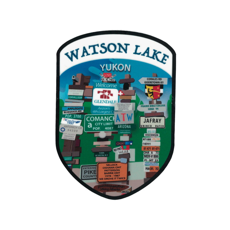 Community Watson Lake Sticker - Small
