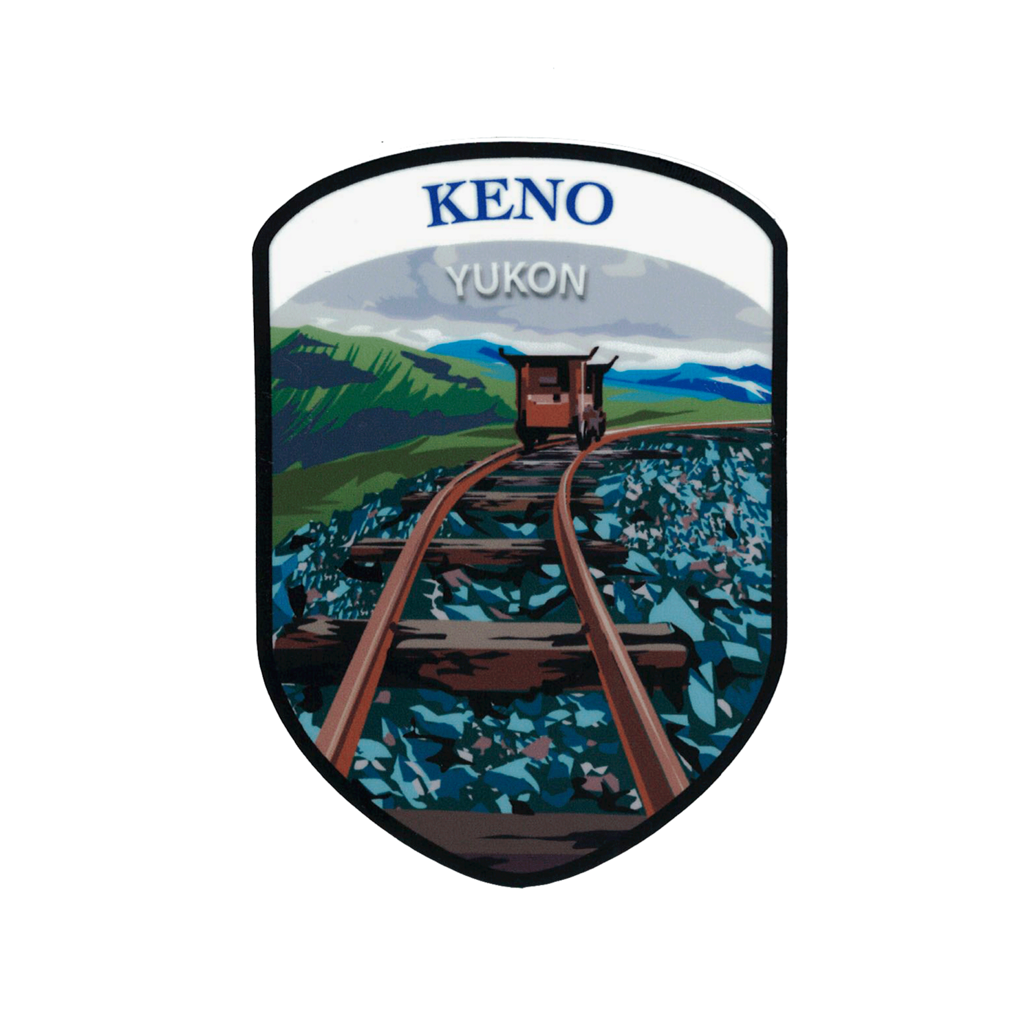 Community Keno City Sticker - Small